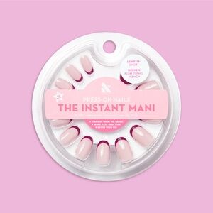 PLUM TONAL FRENCH | Olive and June French Press-On Nails, Short